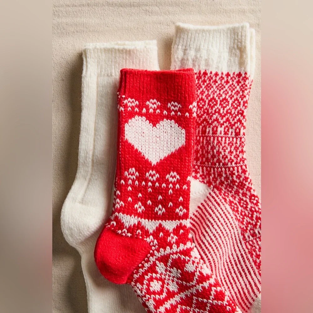 Free People Nordic Knit Sock Bundle